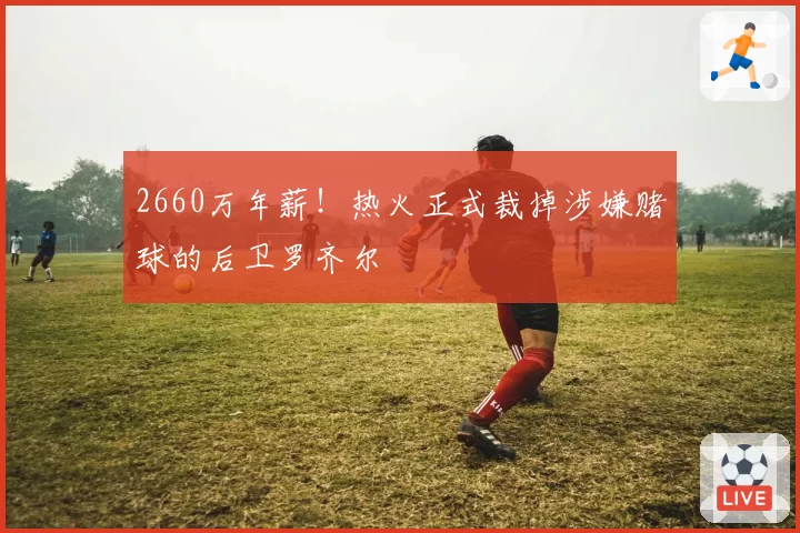 2660万年薪！热火正式裁掉涉嫌赌球的后卫罗齐尔